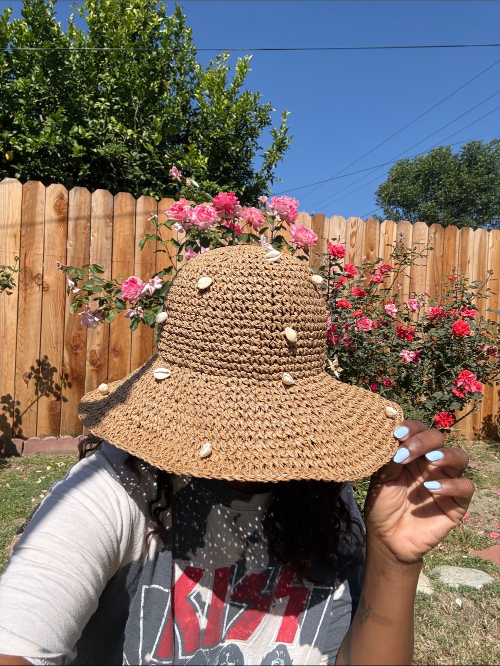 Elliot Sea Shell Straw Bucket Hat - Picture 12 of 12
